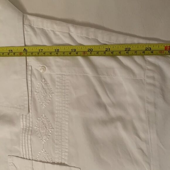 Steve & Barry’s Sportswear Cotton Embroidered Short Sleeve Shirt Size XXXL - Picture 4 of 12